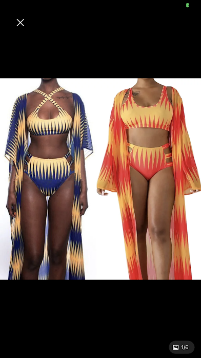 stylish three piece beach cape jacket bikini swimsuit