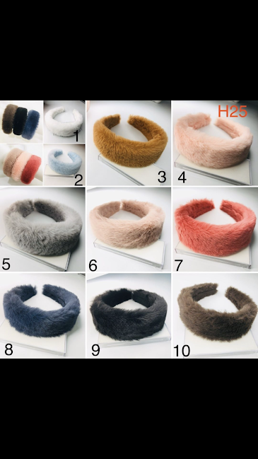 fancyNflawless fluffy headbands