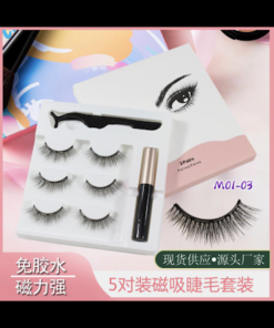 3 pack of flawless mink magnet lashes