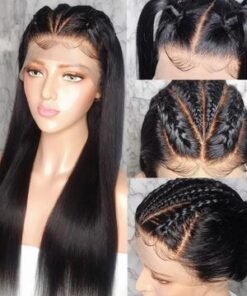 Graceful 13*6 Transparent Lace Wig Frontal Straight Wig