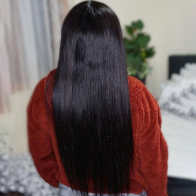 Silky Straight Headband Wig (Five Head Band For Free) - Image 2