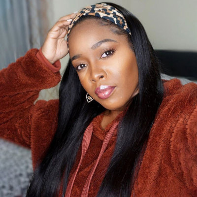 Silky Straight Headband Wig (Five Head Band For Free) - Image 3