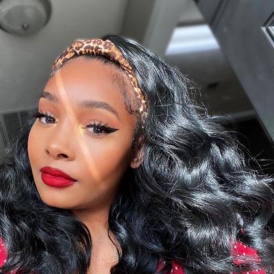 Stunning Bodywave Headband Wig (Five Head Band For Free) - Image 2