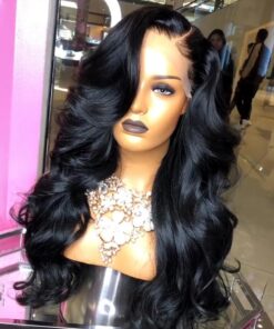 Kim Kardashian Style Super Loose Wave Lace Frontal Wig