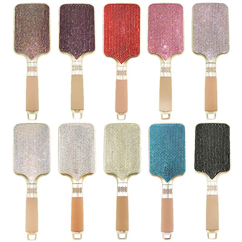 fancyNflawless rhinestone paddle brushes