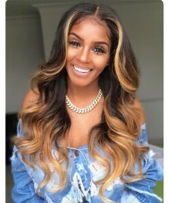 Balayage colors brazilian remy human hair hd lace wigs 5X5 hd lace closure wigs