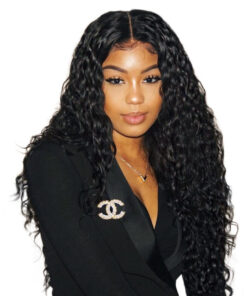 8 inch to 22inch Raw Cambodian Remy Human Hair 150% thick density Wet and Wavy 13X6 lace frontal wig