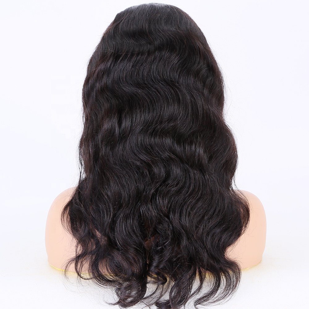 Virgin colors brazilian remy human hair Body wave 5X5 hd lace closure wigs invisible hd lace wigs - Image 2