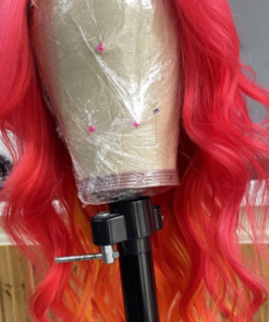 FancyNflawless fire cracker red wig - HD Lace Frontal Wig