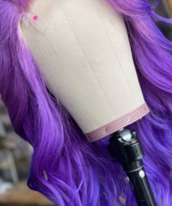 Violet ombré  - HD Lace Frontal Wig