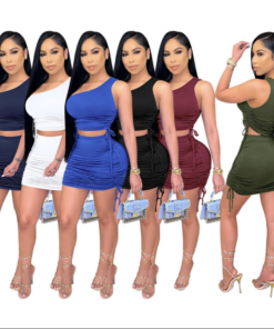 fancyNflawless hot and stylish 2 piece off shoulder skirt set