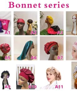 fancyNflawless satin bonnets