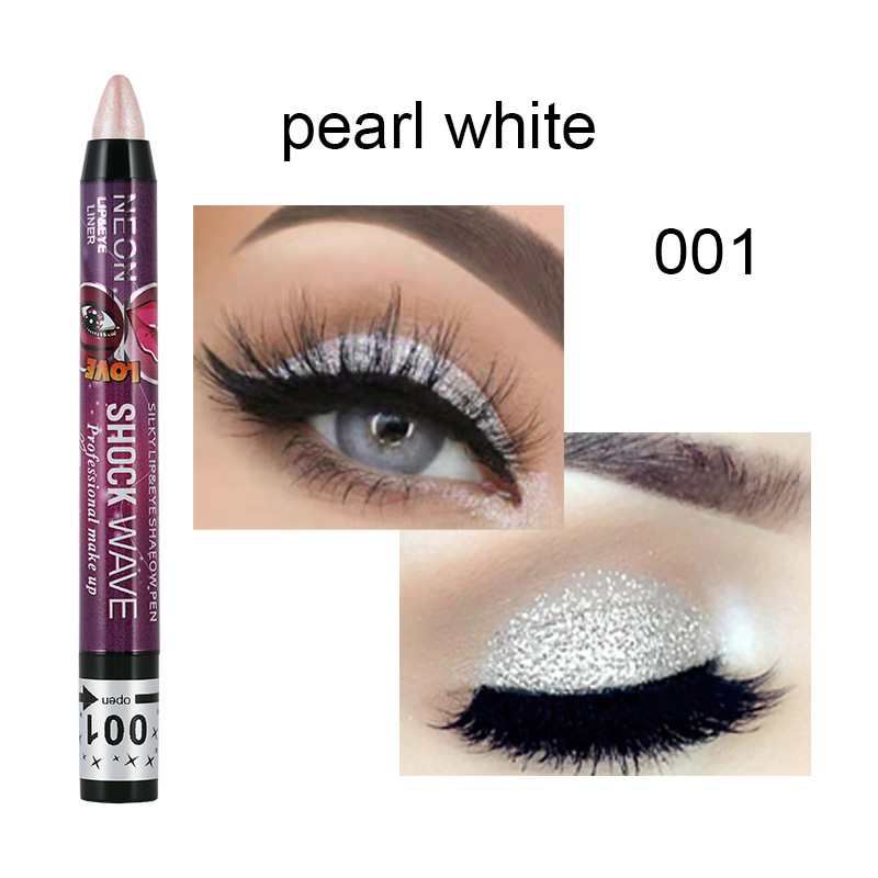 36 Colors Optional Waterproof 2 In 1 Eye Shadow Pencil Lip Pencil - Image 2