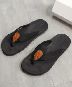 Men'S Fashion Flip Flops Soft Bottom Slippers