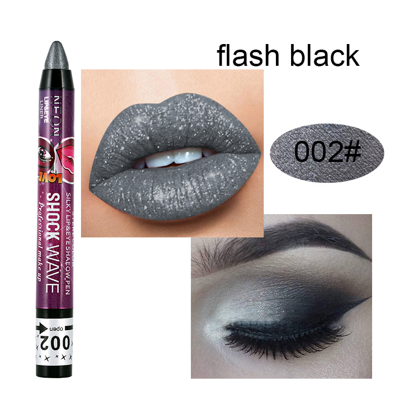 36 Colors Optional Waterproof 2 In 1 Eye Shadow Pencil Lip Pencil - Image 3