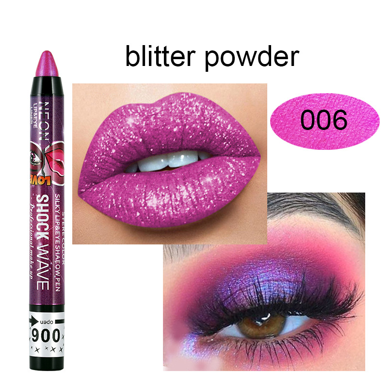 36 Colors Optional Waterproof 2 In 1 Eye Shadow Pencil Lip Pencil - Image 7