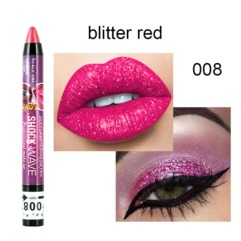 36 Colors Optional Waterproof 2 In 1 Eye Shadow Pencil Lip Pencil - Image 9
