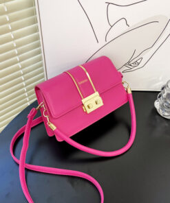 Women's Fashion Retro Solid Color Messenger Bag